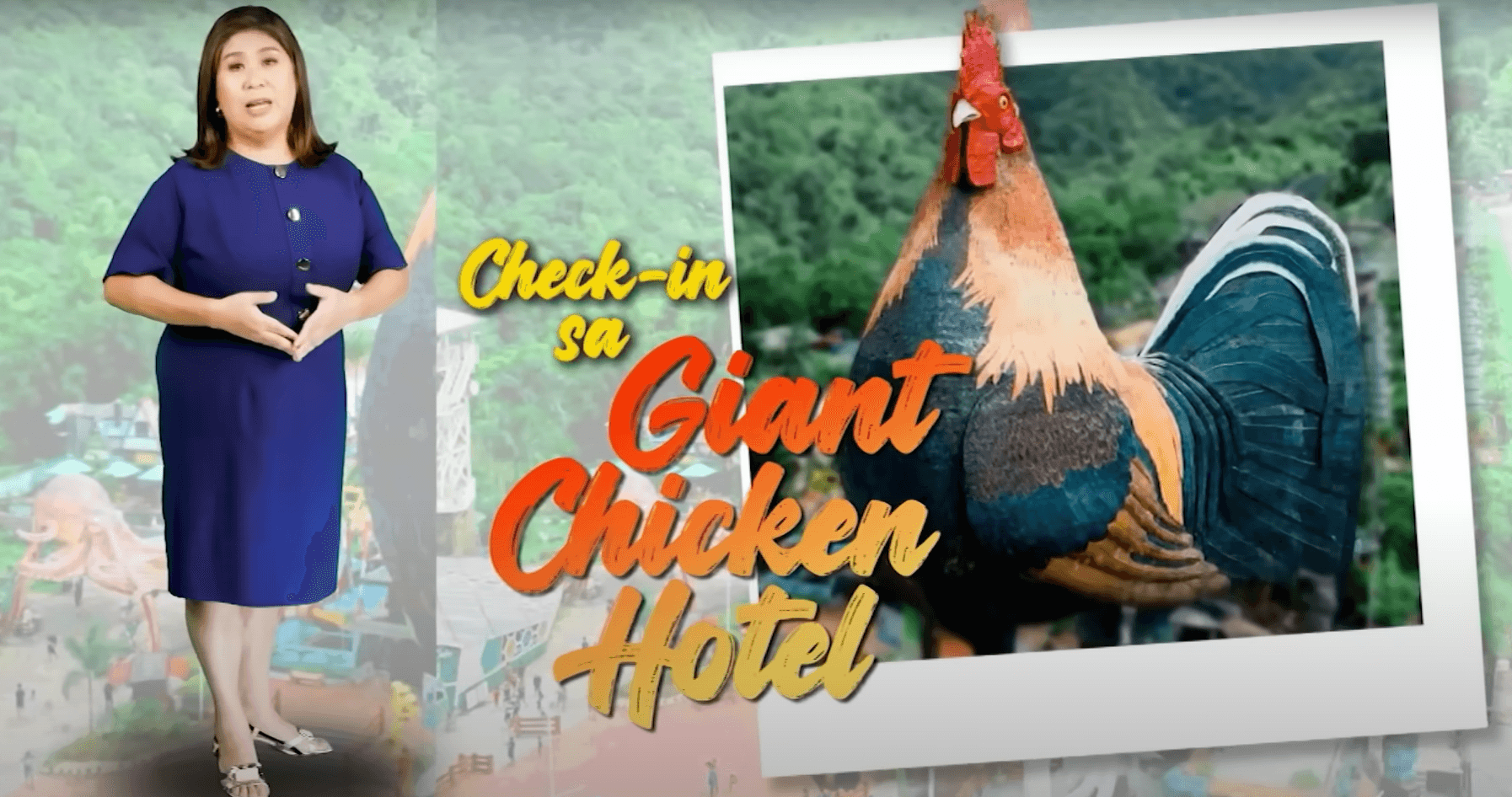 Kapuso Mo, Jessica Soho - Check-in sa Giant Chicken Hotel